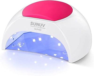 SUNUV UV LED Nail Lamp Gel Curing Light Professional Manicure Pedicure Tool