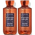 Bath & Body Works Midnight Amber Glow Shower Gel Gift Sets For Women 10 Oz 2 Pack (Midnight Amber Glow)