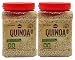 All Natural Quinoa 100% Whole Grain - Gluten Free - Kosher for Passover - Pack of 2 - 24.7-ounce Jar - By Baron's
