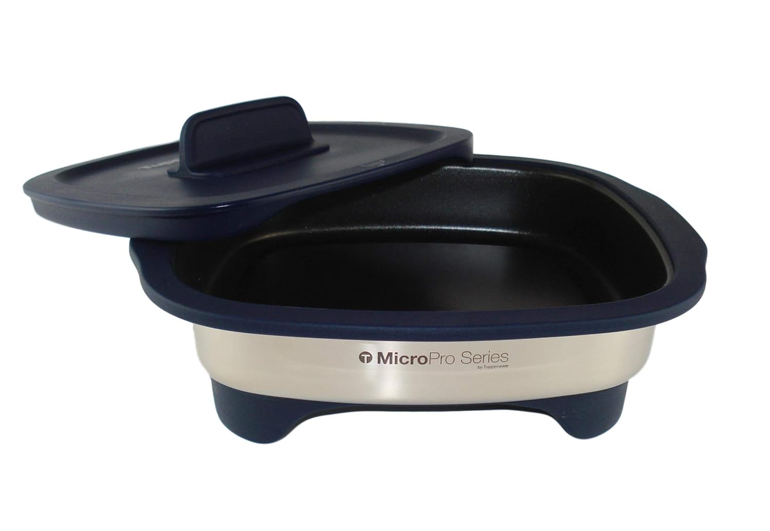 Tupperware MicroPro - Recipiente para asar color azul oscuro, para ...