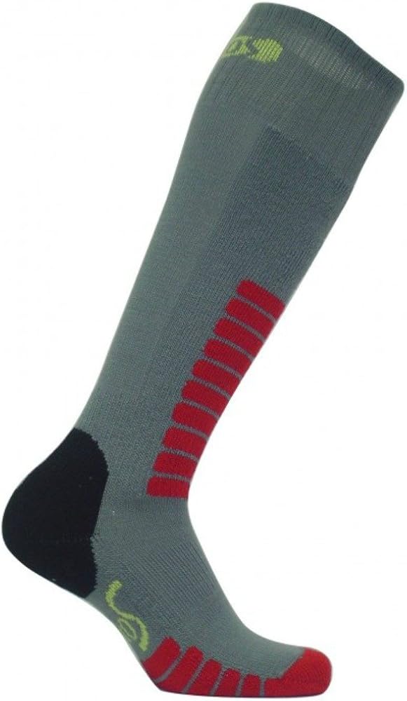 Eurosocks 0412J Child Ski Supreme Junior Socks, Grey, XXX-Small : Ski Socks Boys : Clothing