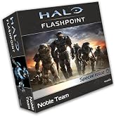 mantic Games, Halo: Flashpoint the Board Game - Noble Team Expansion | 6 High-Detail MasterCraft Resin Miniatures, UNSC Man Cannons, New Game Rules, Legendary Heroes, Ages 13+, 2+ Players, 60 Mins