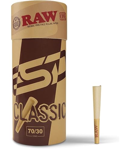 Amazon.com: RAW Cones Classic 1¼ Size | 32 Packs | Natural Pre