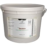 Organic Refined Shea Butter – Unscented & Smooth Texture – Premium Cosmetic Grade Shea Butter for Skincare, Hair Care, Soap Making, Lotions, Balms & DIY Formulations | France Net Wt. 1.6 / 3.5 lb