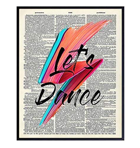 Amazon.com: David Bowie Let's Dance Poster Print - 8x10 ...