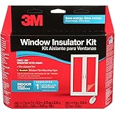 3M Indoor Patio Door Insulation, Insulator Kit for 6'-8" x 9' ft Patio Door, Keeps Cold Air Out and Warm Air In, Includes Hea