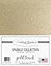 Cardstock Warehouse Sparkle Gold Touch Glitter - 8.5 x 11