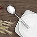 Nicesh 8-Piece Stainless Steel Large Buffet Serving Spoon, Large Kitchen Spoon