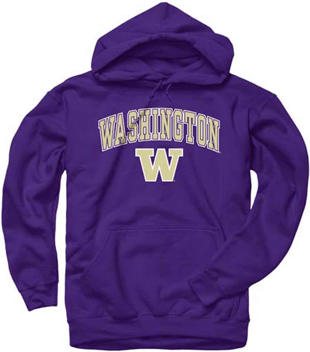 Campus ColorsLong Sleeves NCAA Adult Arch & Logo Gameday Unisex Hooded Sweatshirt