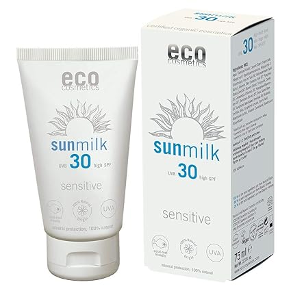 eco cosmetics Sonnenmilch LSF 30'sensitiv' (75 ml)