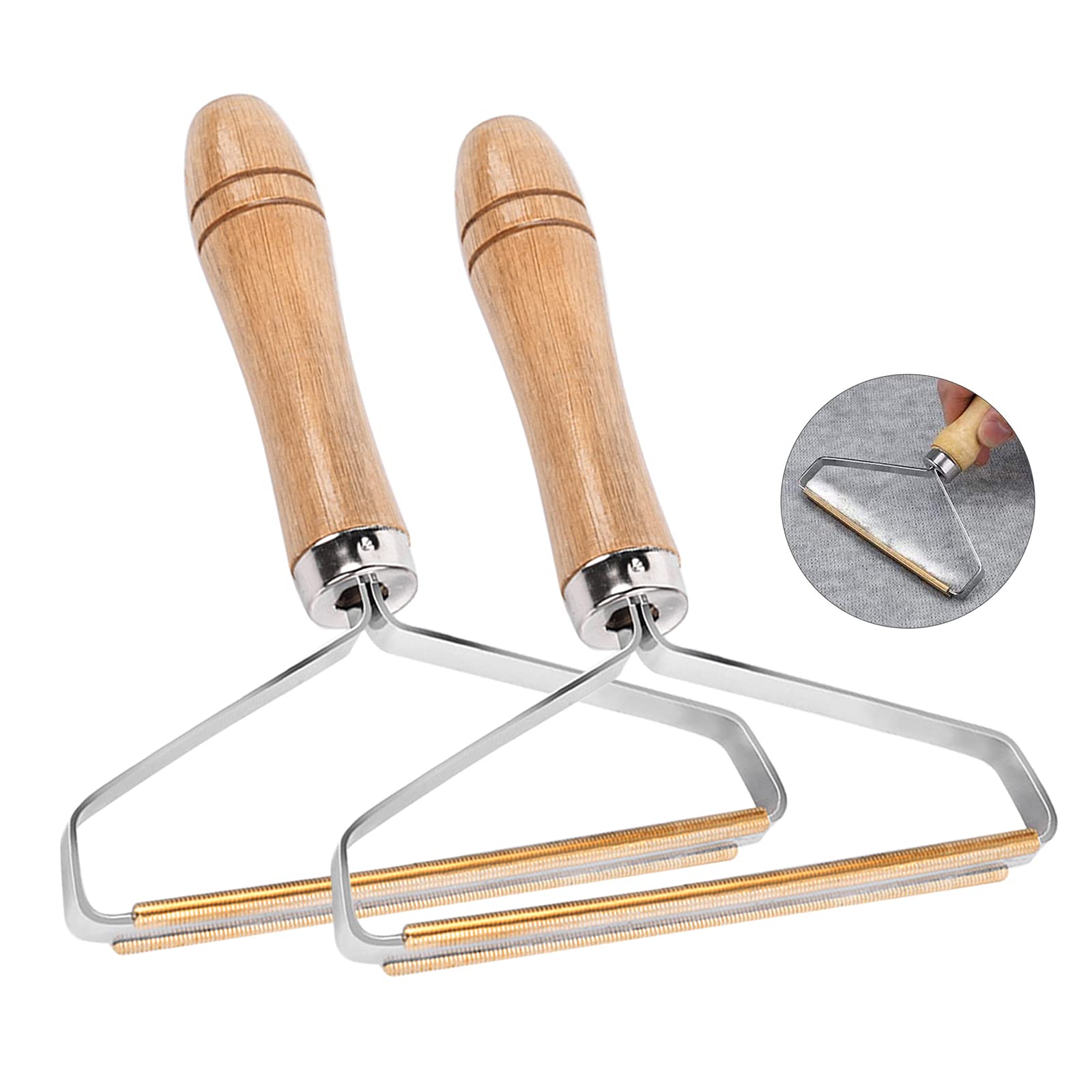 Lint Cleaner Pro,2PCS Uproot Lint Cleaner for Removing Lint Pet Hair Dust in Clothes and Furniture