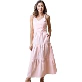 Hope &amp; Henry Girls' Organic Cotton Double Breasted Flannel Dress