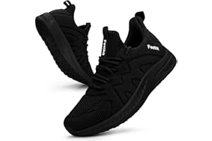 Feethit Womens Running Tennis Shoes Workout Walking Sneakers Lightweight Slip on Shoes for Gym Work Volleyball Athletic Travel