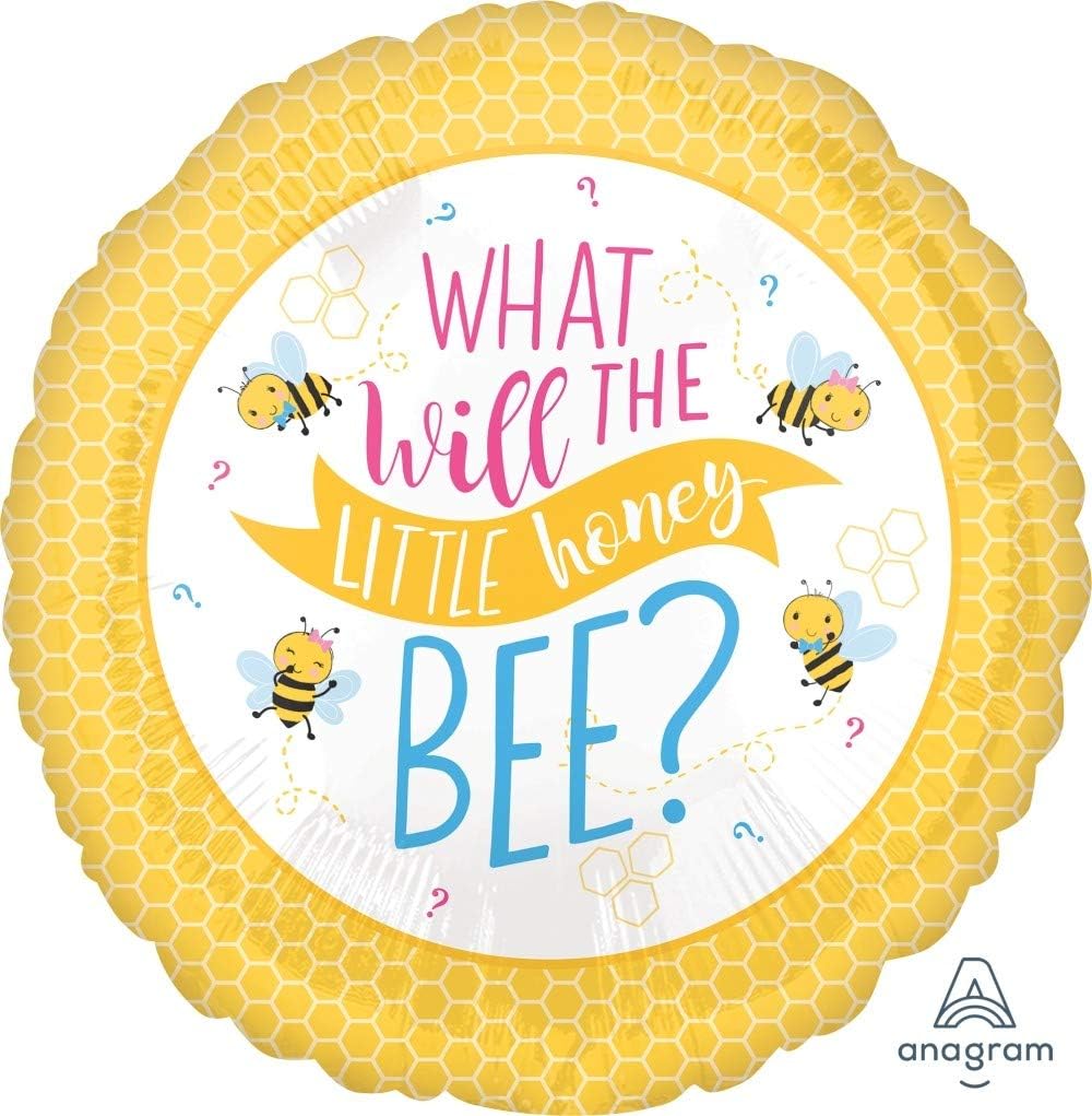 Wanna Party What Will It Bee Honey Bee Balloon 18" S40