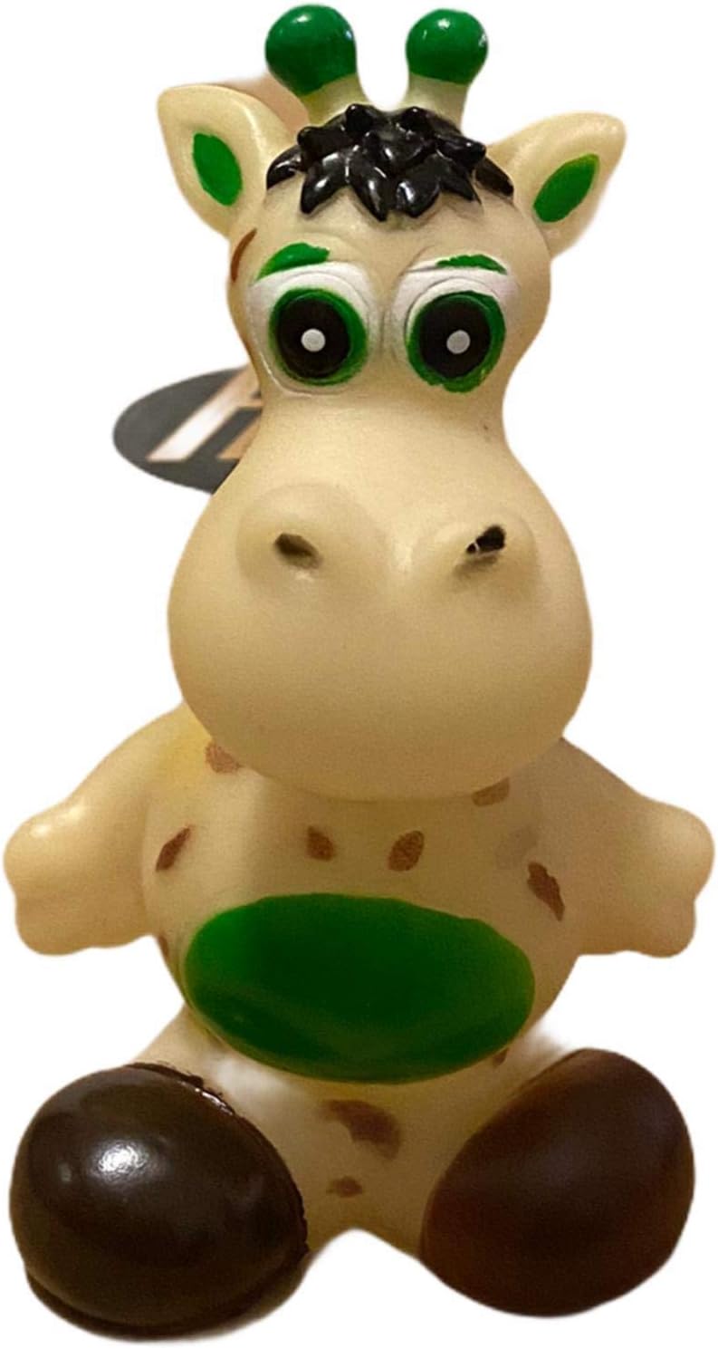 Dog Interactive Pet Chew Toy Squeak Honking Zebra Lion Elephant Toys