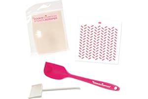 THE COOKIE COUNTESS, INC The Cookie Countess Sprinkle Stencil Tool Kit