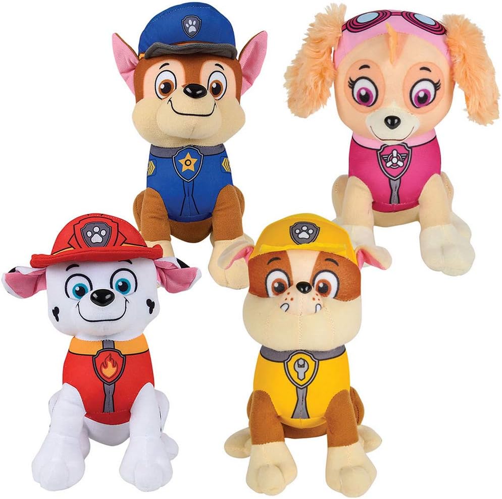 paw patrol stuffed animals set