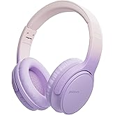 Gankoii Wireless Headphones, Bluetooth Over Ear Headsets with Microphone, Hi-Fi Audio, 60H Playtime, Touch Control, Foldable Lightweight, On-Ear Headphones for Girls Women, Travel, Work,