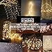 Solar String Lights, Miatec 100 LEDs Starry String Lights, Copper Wire solar Lights Ambiance Lighting for Outdoor, Gardens, Homes, Dancing, Christmas Party 2 pack