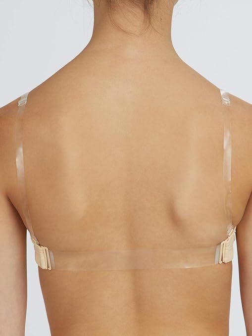 Capezio Clear Back Strap (6 Pack) - One Size, Clear