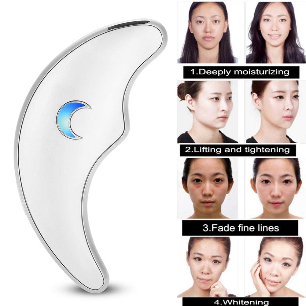 Face Massager, Micro-current Massage Device With Vibration Massage And Negative Ion Introduction Function, For Face Skin Beauty(#3): Beauty