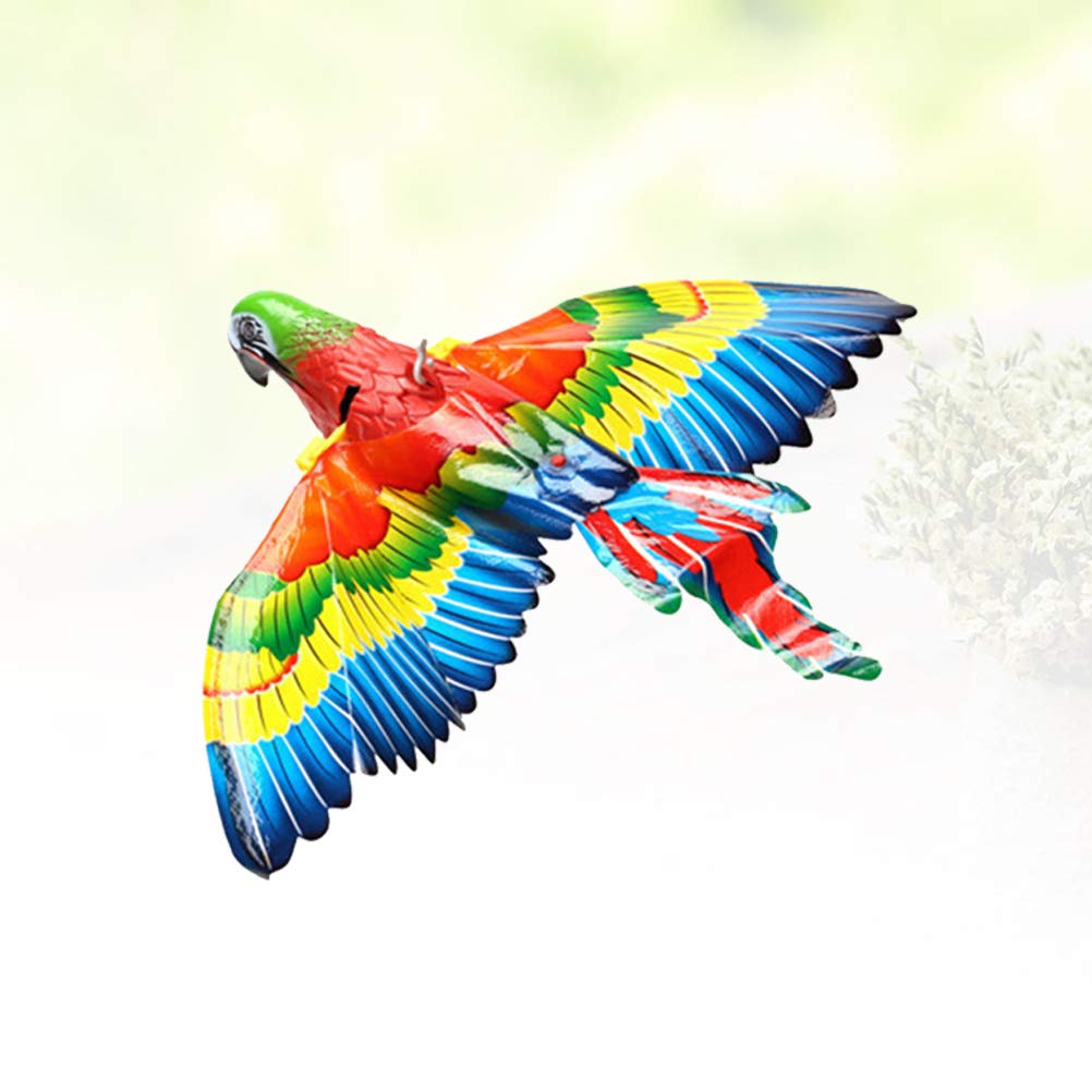 flying parrot toy