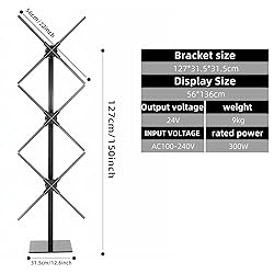 Missyou 152CM 3DHologram Fan Christmas Tree Display