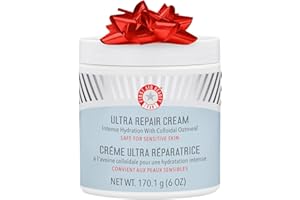 First Aid Beauty - Ultra Repair Cream, Intense Hydration Whipped Colloidal Oatmeal, Clinically Proven to Strengthen Skin Barrier in 7 Days & Helps Relieve Eczema, Luxury Face & Body Moisturizer, 6 oz