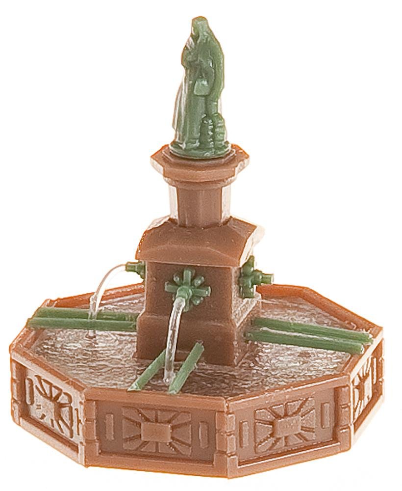 Faller Village Fountain Model Building Set, Green, Adult, 1+ Players, Manual Operation, Includes 4 Water Pipes with Jet, Attached 'Water' Plate, Plastic Parts, Instructions