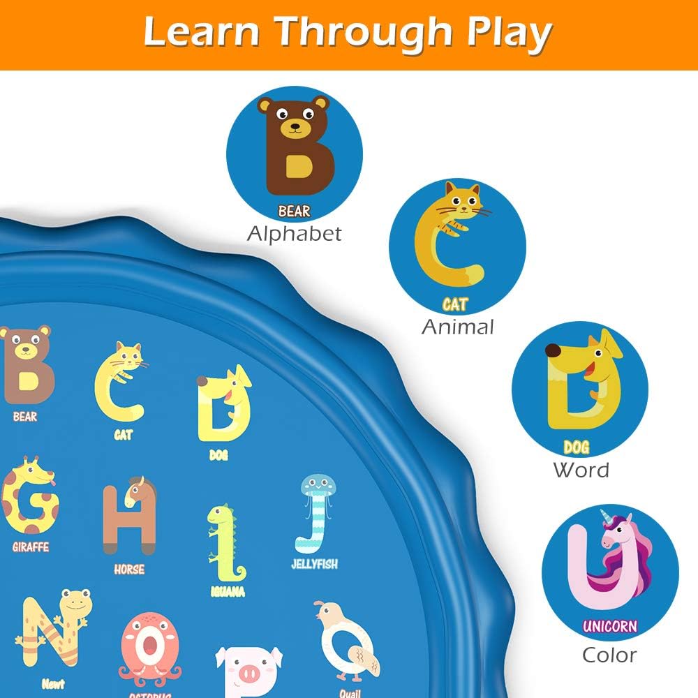 jasonwell sprinkle and splash play mat