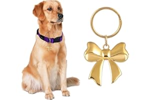 Madison Tyler Cute Dog Tag | Halloween Puppy Necklace Pendant for Jewelry Charms | Holiday Halloween Dog Charms | Dog Collar Charms | Pet Dog Lick or Treat Bat Lollipop