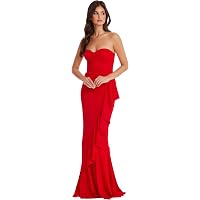 Amazon.com: Dress the Population Women's Paige Crepe Knit, Floor Length,  Mermaid, Halter Neck Dress, Black, XX-Small : Clothing, Shoes & Jewelry