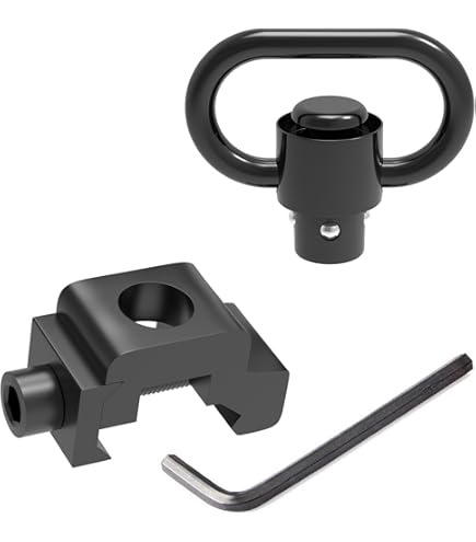 Amazon.com : Troy Industries Q.D. 360 Push Button Rail Mount with