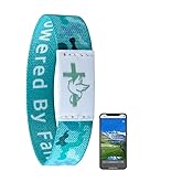 enttgo Bible Verse Bracelets NFC Scan- Daily Bible Verse Bracelet -Daily Inspirational Christian Gifts for Men & Women, Waterproof Jesus Wristbands with Faith-Filled Scriptures 