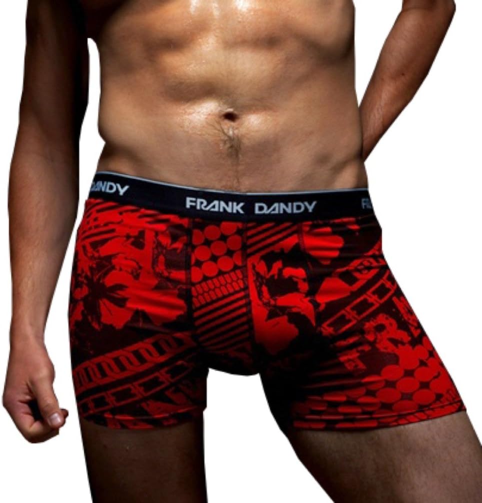 Frank Dandy Aguada Boxer Briefs - Tomato - 10188, Small
