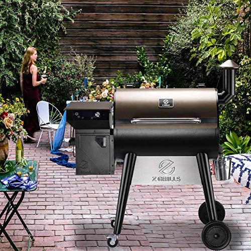 Z GRILLS 7002F/7002C 2021 Upgraded Wood Pellet Grill Smoker Portable