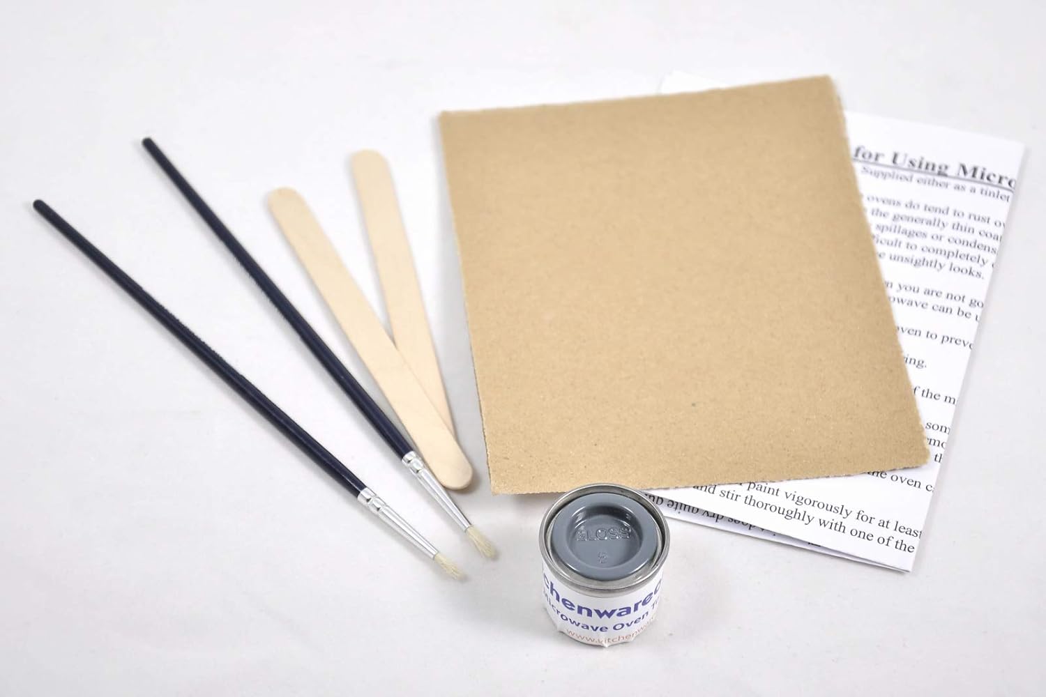 MSC Microwave Touch up paint kit Grey [MWO.KIT11GREY] Amazon.co.uk