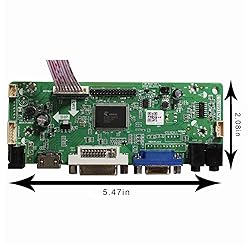 VSDISPLAY HD-MI VGA DVI Audio LCD Driver Board for