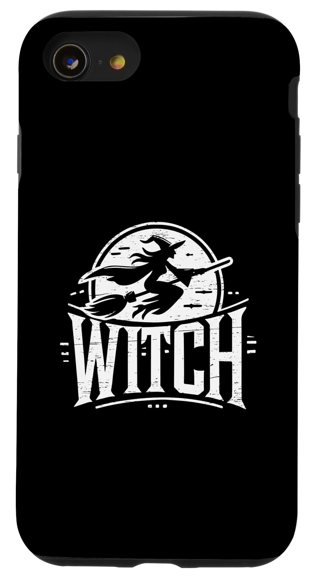 iPhone SE (2020) / 7 / 8 Witch Halloween Broomstick Silhouette Case
