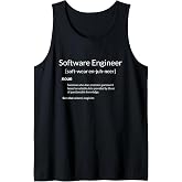 Funny Software Engineering Software Engineer Definition Tank Top