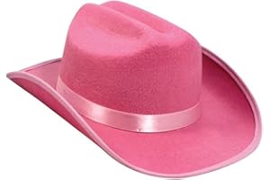 Rhode Island Novelty Child Sized Felt Cowboy Hat Pink, 1 per Order