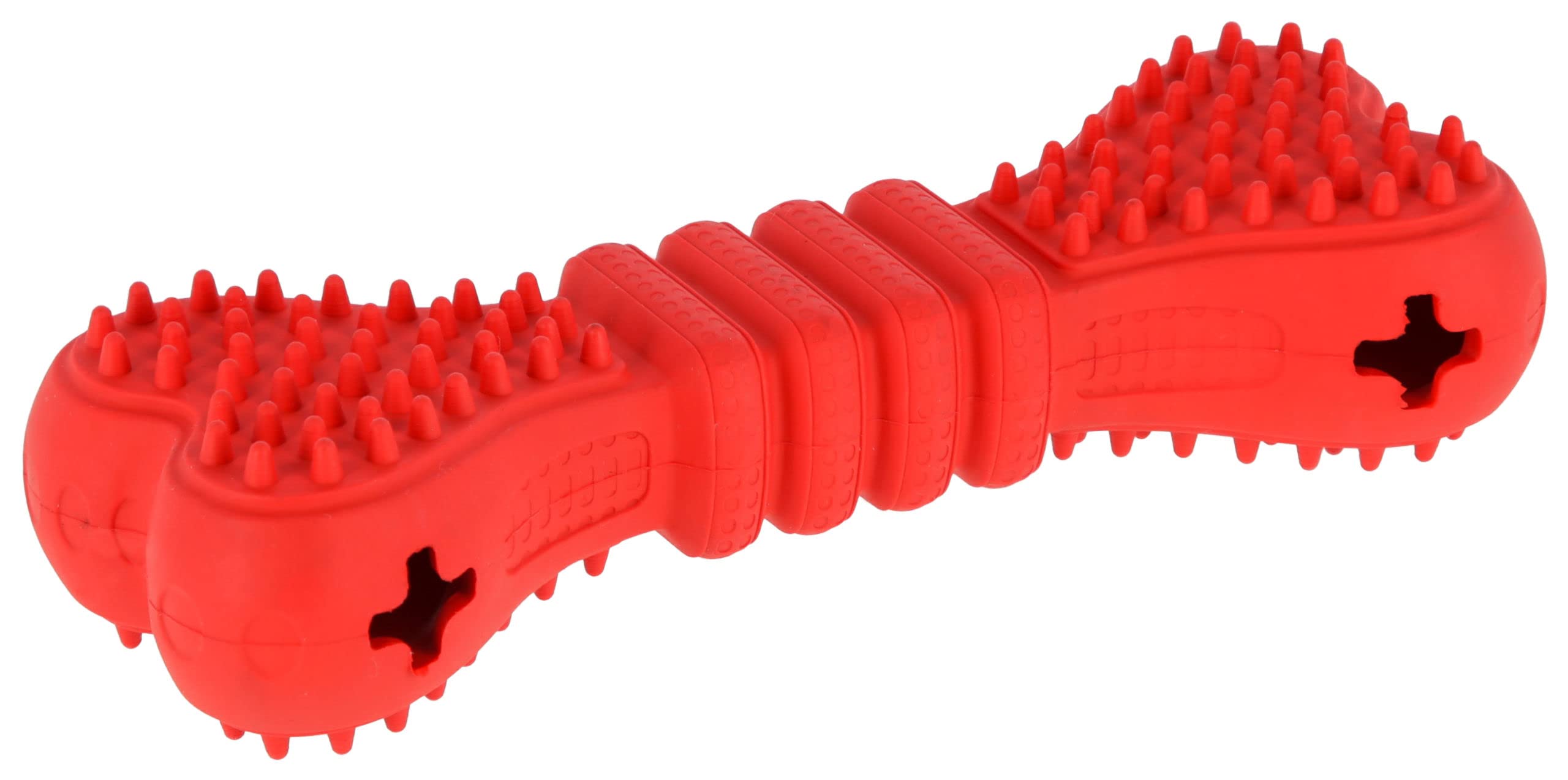 Kerbl Pet Bone ToyFastic, Refillable, Red, 17 x 6 x 4 cm