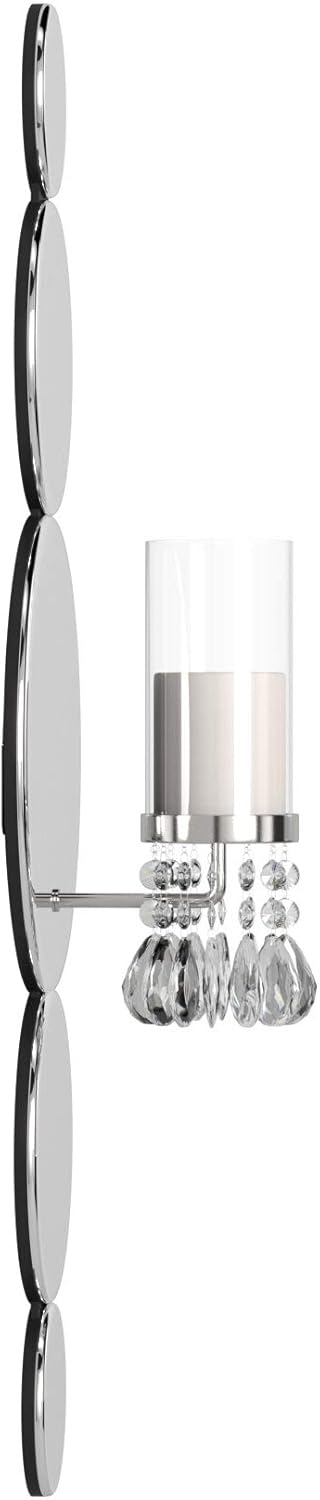 Howard Elliott Mirrored Wall Sconce Accent Piece, 31 x 10 Inch, 99042: Home & Kitchen