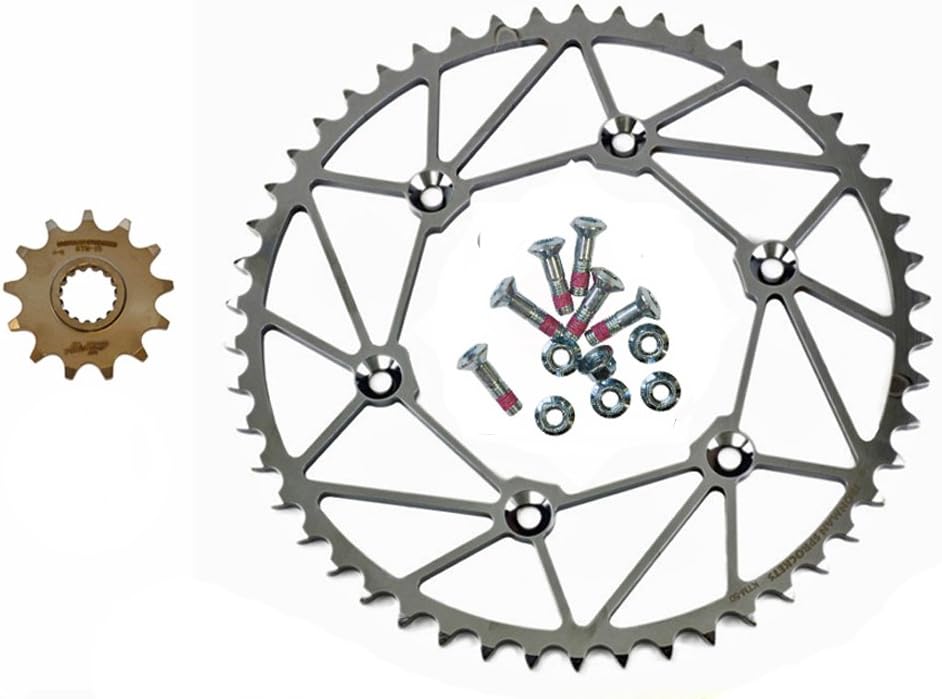 Dirt Tricks Ironman Front & Rear Sprockets Kit - 13/50 - compatible with Beta 250-500 - RR 2013-on, RS 2014-on