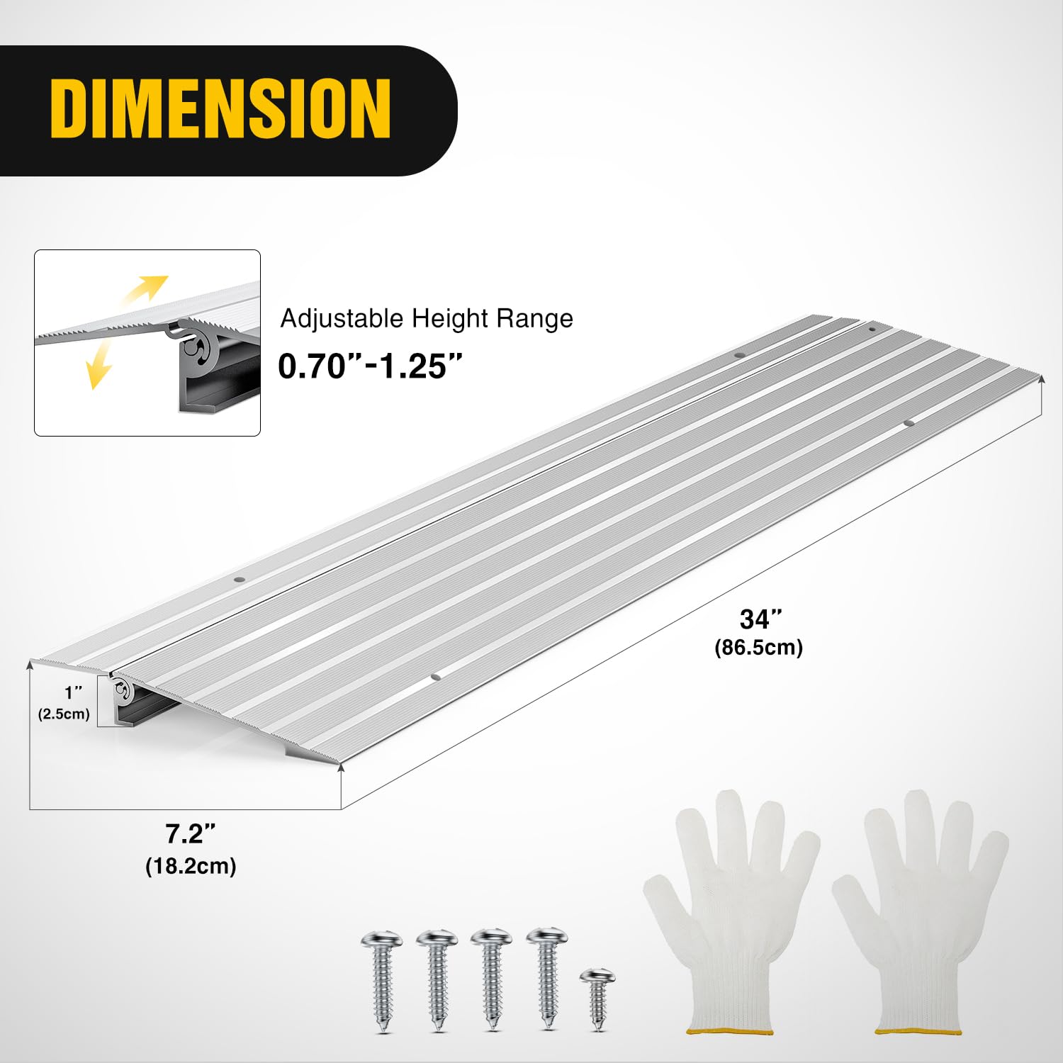 Nilight Door Threshold Ramp, 1
