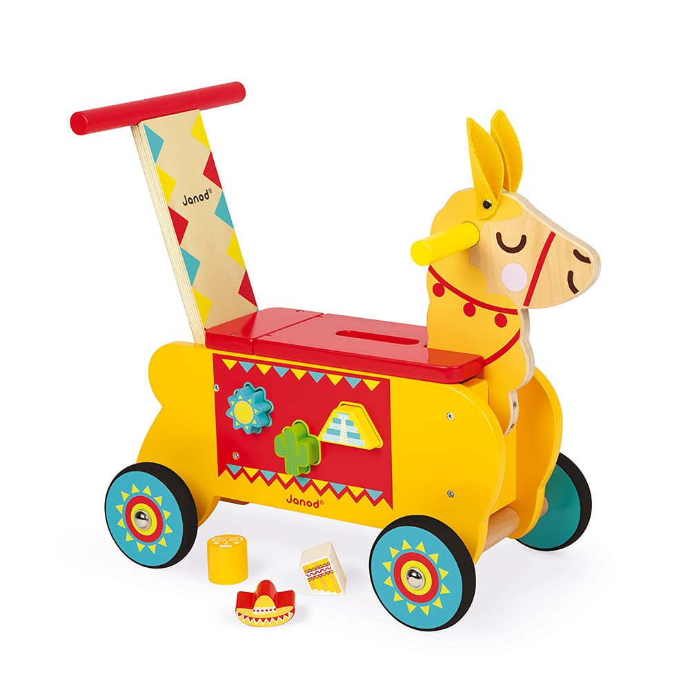Janod Lama Ride-On (wood)