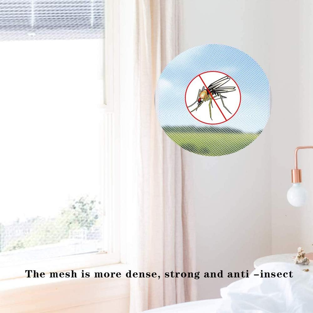 4 Pieces Fly Screen Nets for Window, Mosquito Insect Mesh, Net for ...