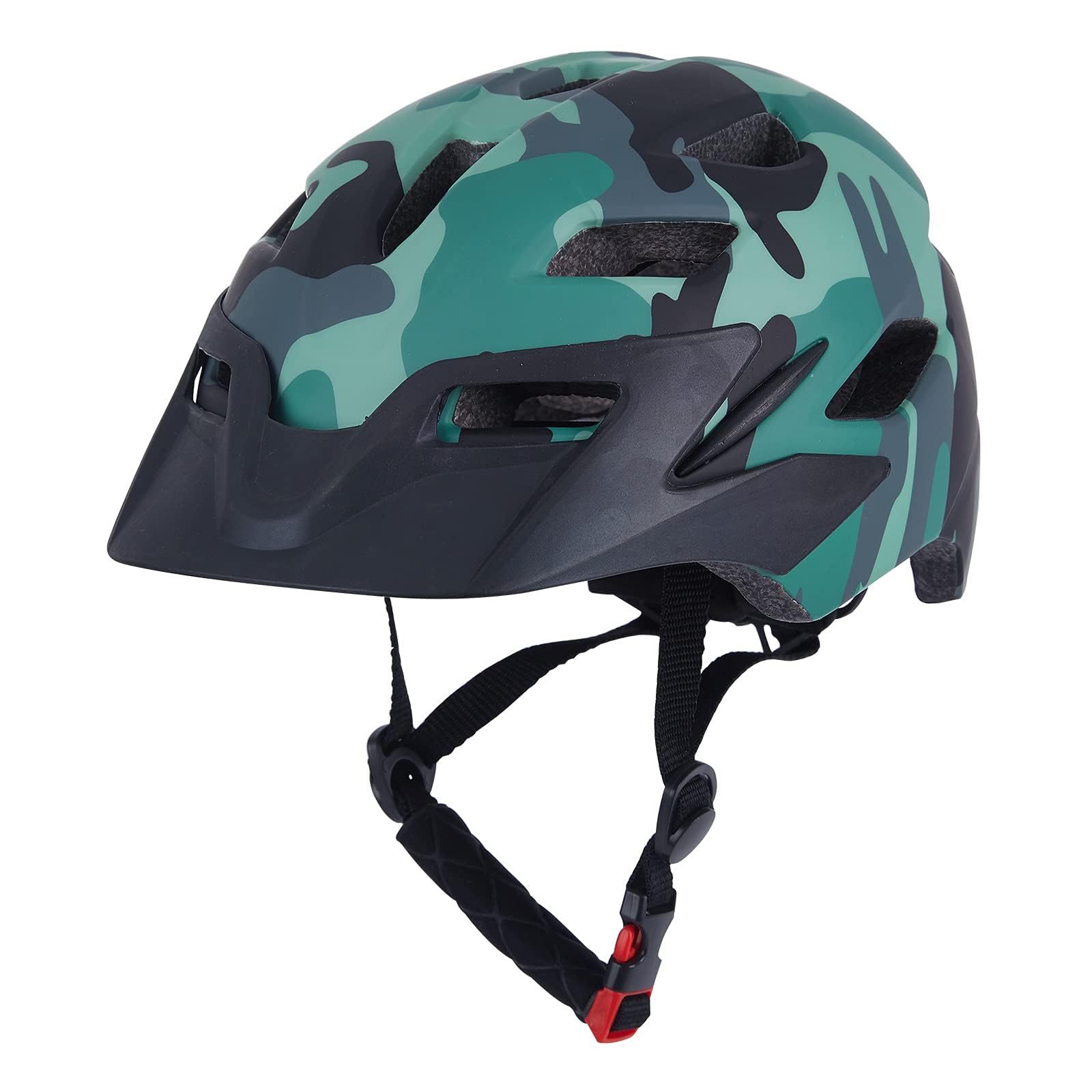 Photo 1 of ***POSSIBLY RUNS SMALL*** Bilaki Kids Bike Helmet, Boys Girls Helmets from Toddler to Youth, 2 Sizes for Child Ages 2-3-5-8-14 Years, Toddler Bicycle Helmet with Detachable Visor & LED Light, Adjustable Multi-Sport Helmet