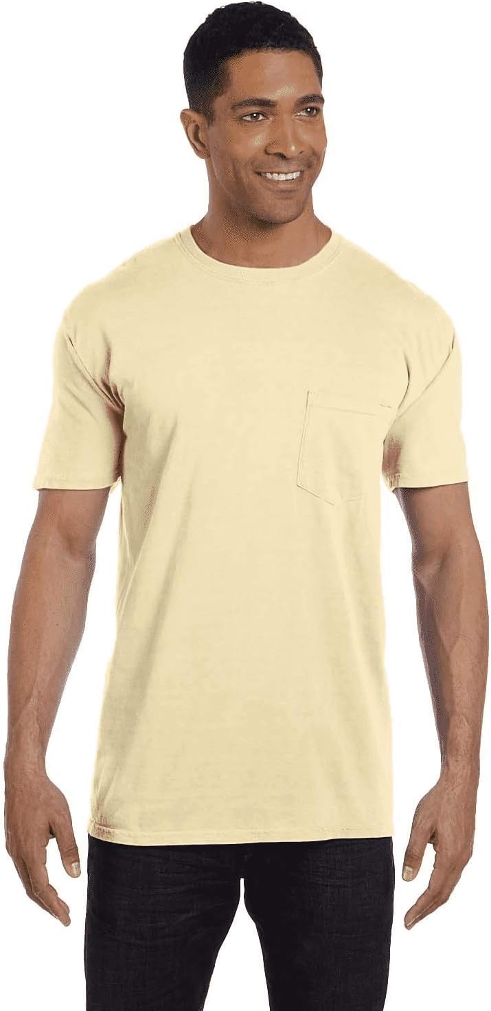 Comfort Colors Men's Adult Short Sleeve Pocket Tee, Style 6030
