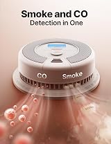 X-Sense SC07 Combination Smoke and CO Alarm with LCD 10-Year Battery EN view 3
